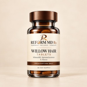 Female Hair Loss (Biotin, Finasteride, GHK-Cu, Ketoconazole, Latanoprost, Minoxidil, Spironolactone, Topical Steroids (Fluocinolone), Tretinoin, and/or Vitamin E)